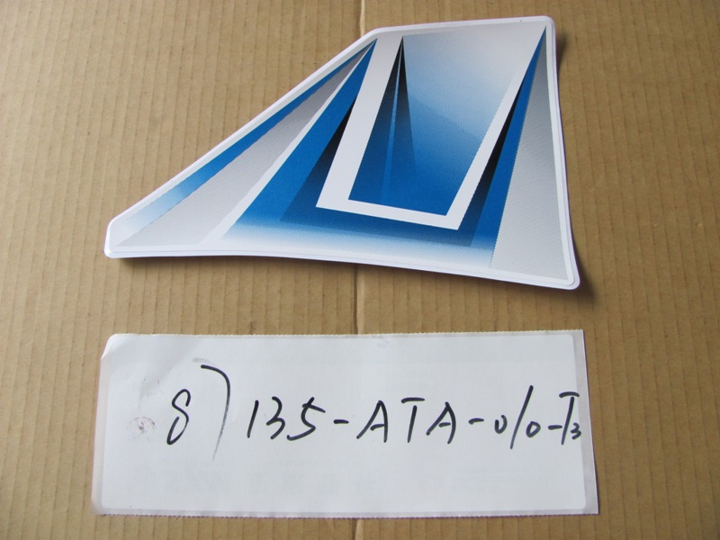 Наклейка передней нижней накладки SYM