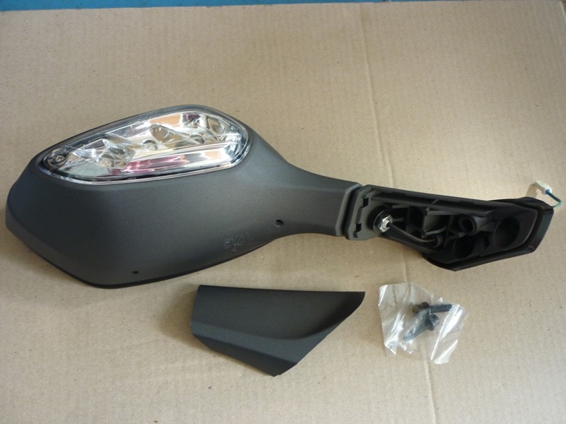 Зеркало заднего обзора правое матовый черный_GY-7450U SYM JoyMax 300