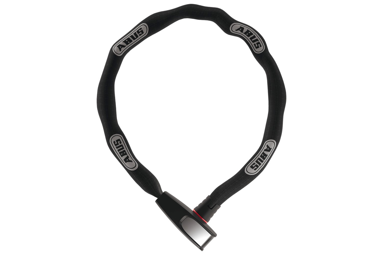 Замок вело Abus 6806K/85 BK CATENA черный, цепь 85см, под ключ, 6/15