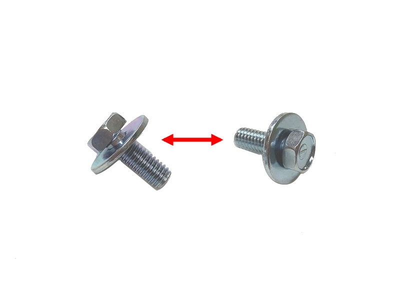 Винт с шайбой М6х16 SYM Allo 125; Allo 50; Crox 125; JetNaked 50; Orbit 50; Orbit 125