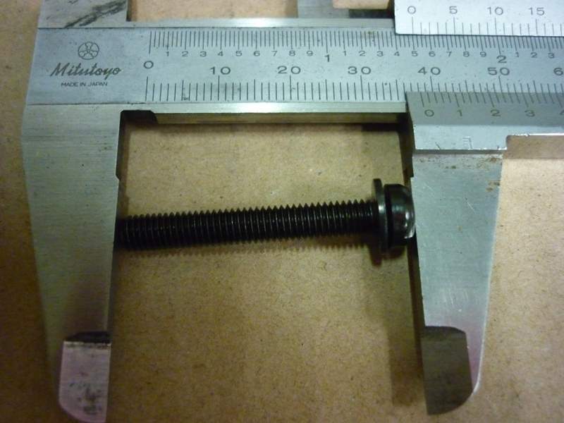 Винт с шайбой 5мм SYM