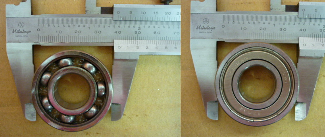 Подшипник шариковый 6203tz/2a SYM