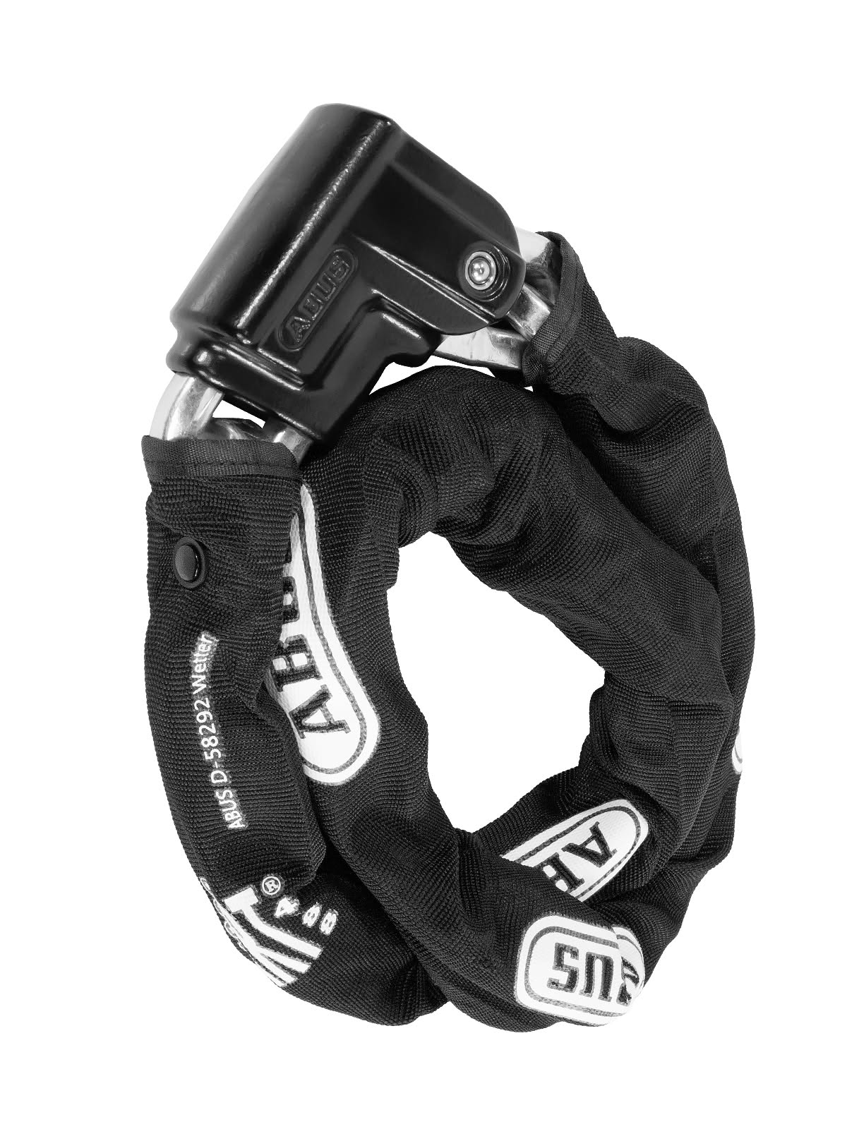 Замок мото Abus 1190/120 XPLUS 120 см черный цепь с замком 16 уровень