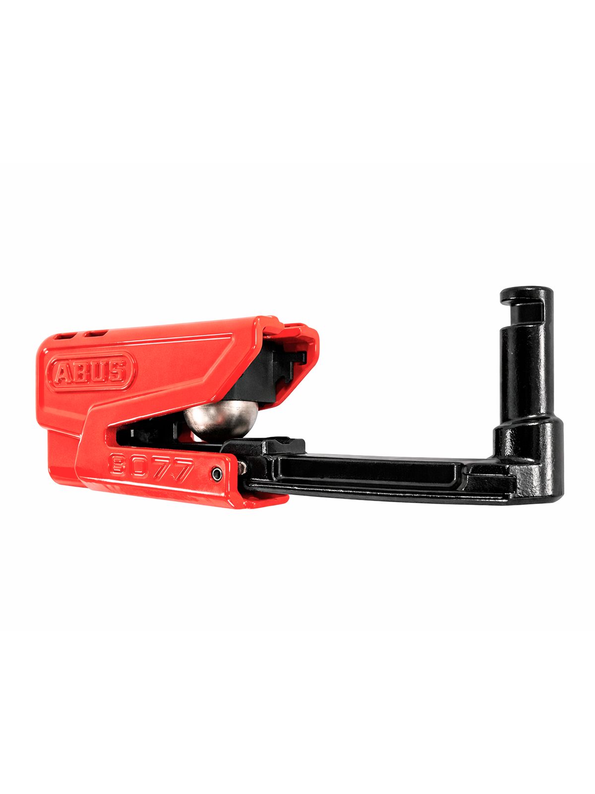 Замок мото Abus GRANIT Detecto XPlus 8077 2.0 красный 18 уровень