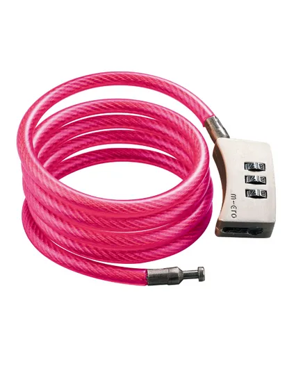 Замок Micro металл розовый BOX