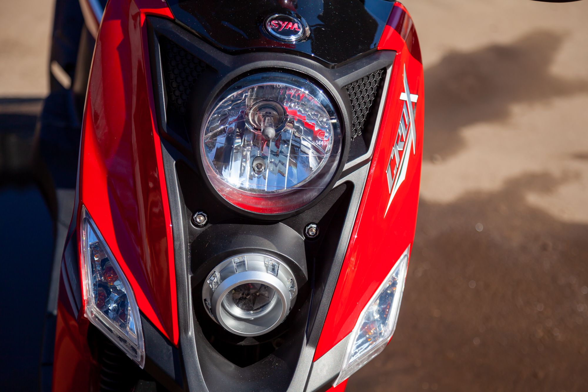 Скутер SYM CROX 125 Красный