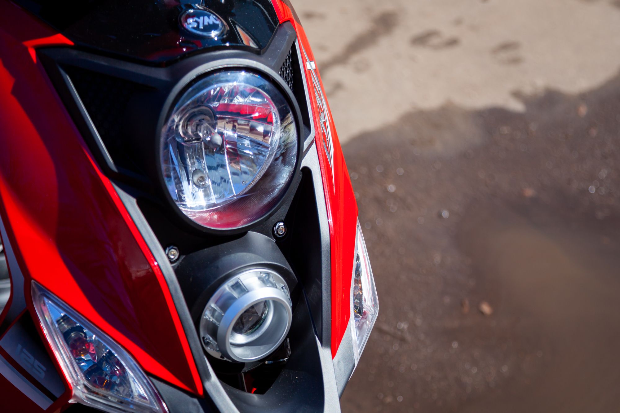 Скутер SYM CROX 125 Красный