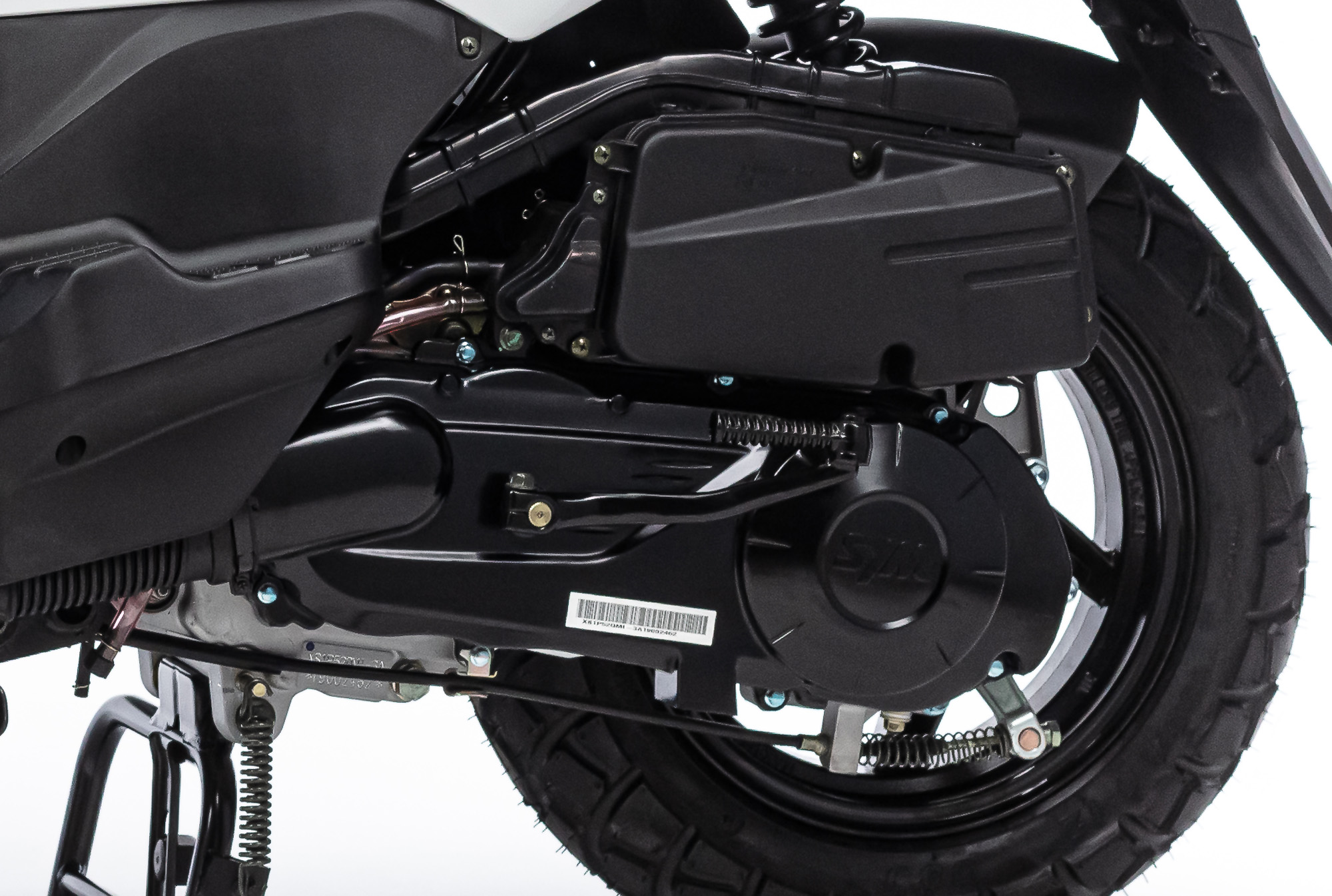 Скутер SYM CROX 125 Белый/ Матовый Темно-Серый