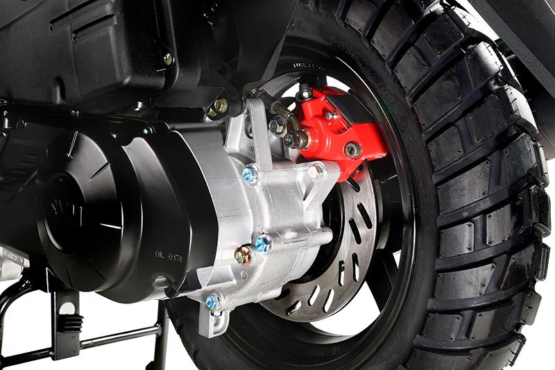 Скутер SYM CROX 125 Белый/ Матовый Темно-Серый