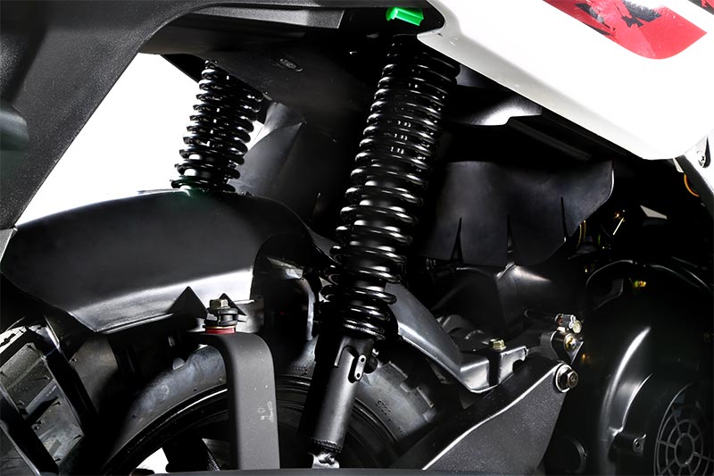 Скутер SYM CROX 125 Белый/ Матовый Темно-Серый