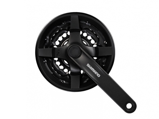 Система Shimano TY301,170мм, Кв,42/34/24, сзащитой, черн, б/уп