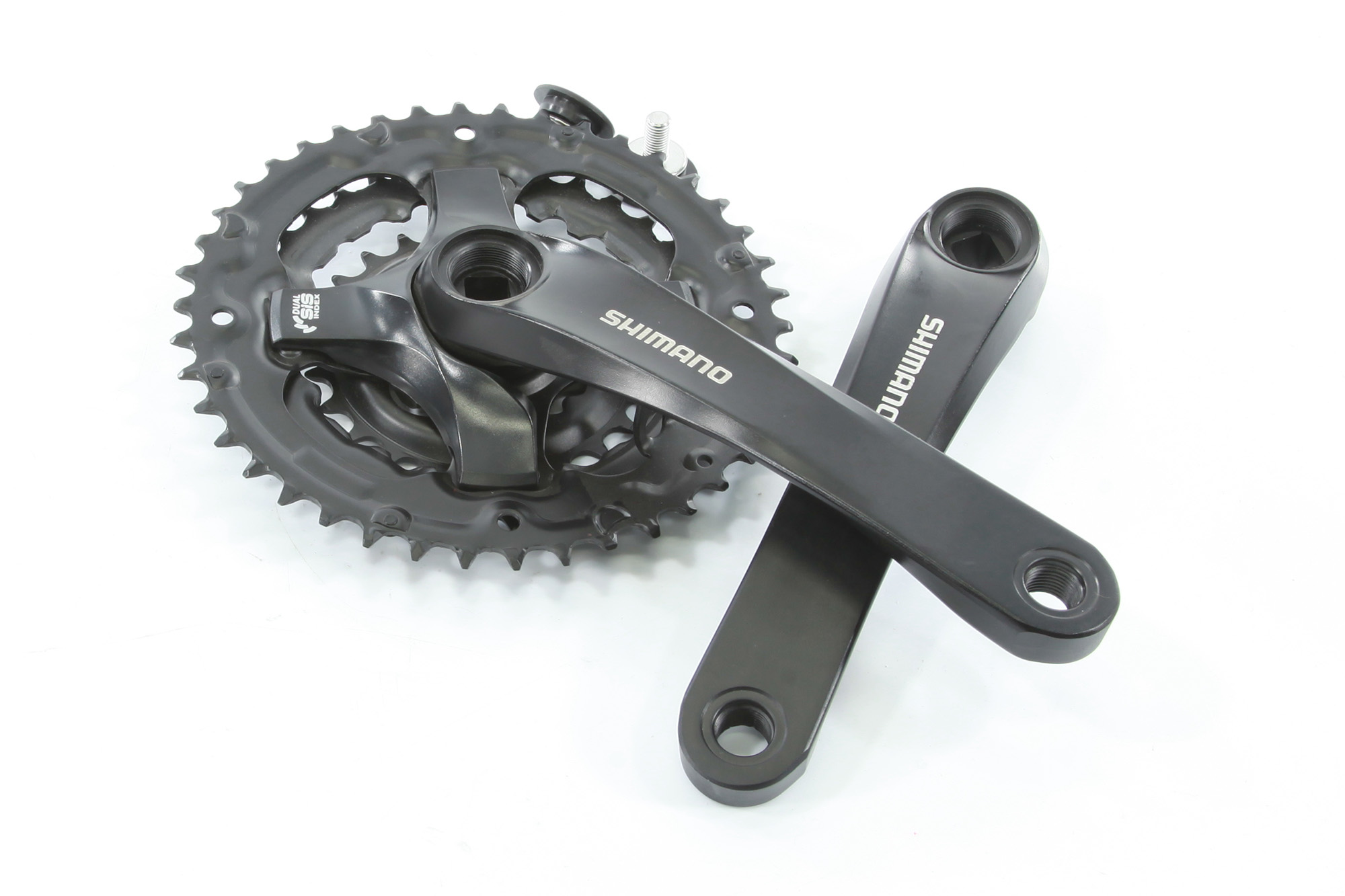 Система Shimano TY501, 175мм, Кв, 42/34/24, без защ, с болтами, черн, б/уп