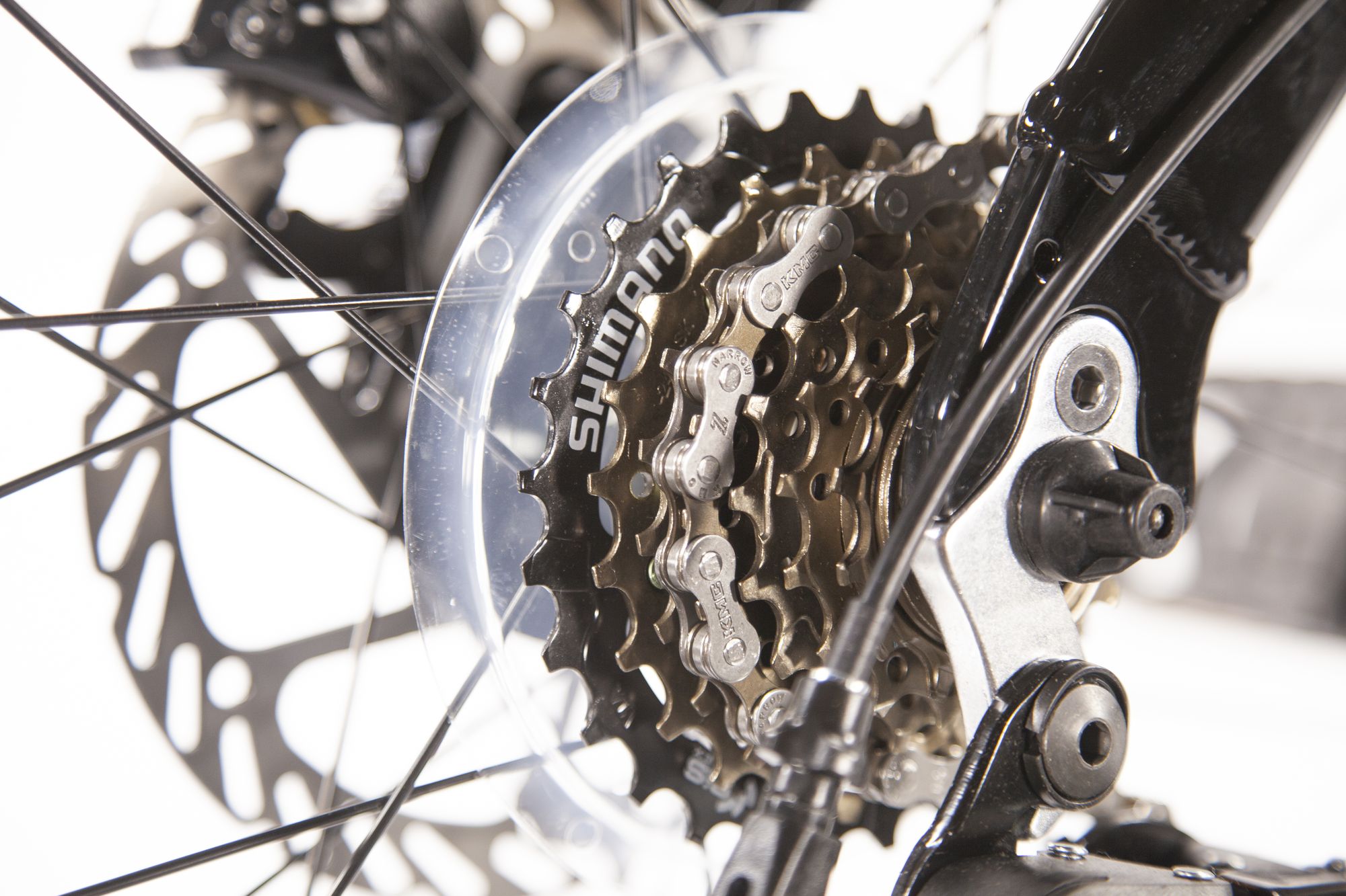 Велосипед Alpinebike F1HD, One size, 20", складной, 7 скоростей, черно-красный