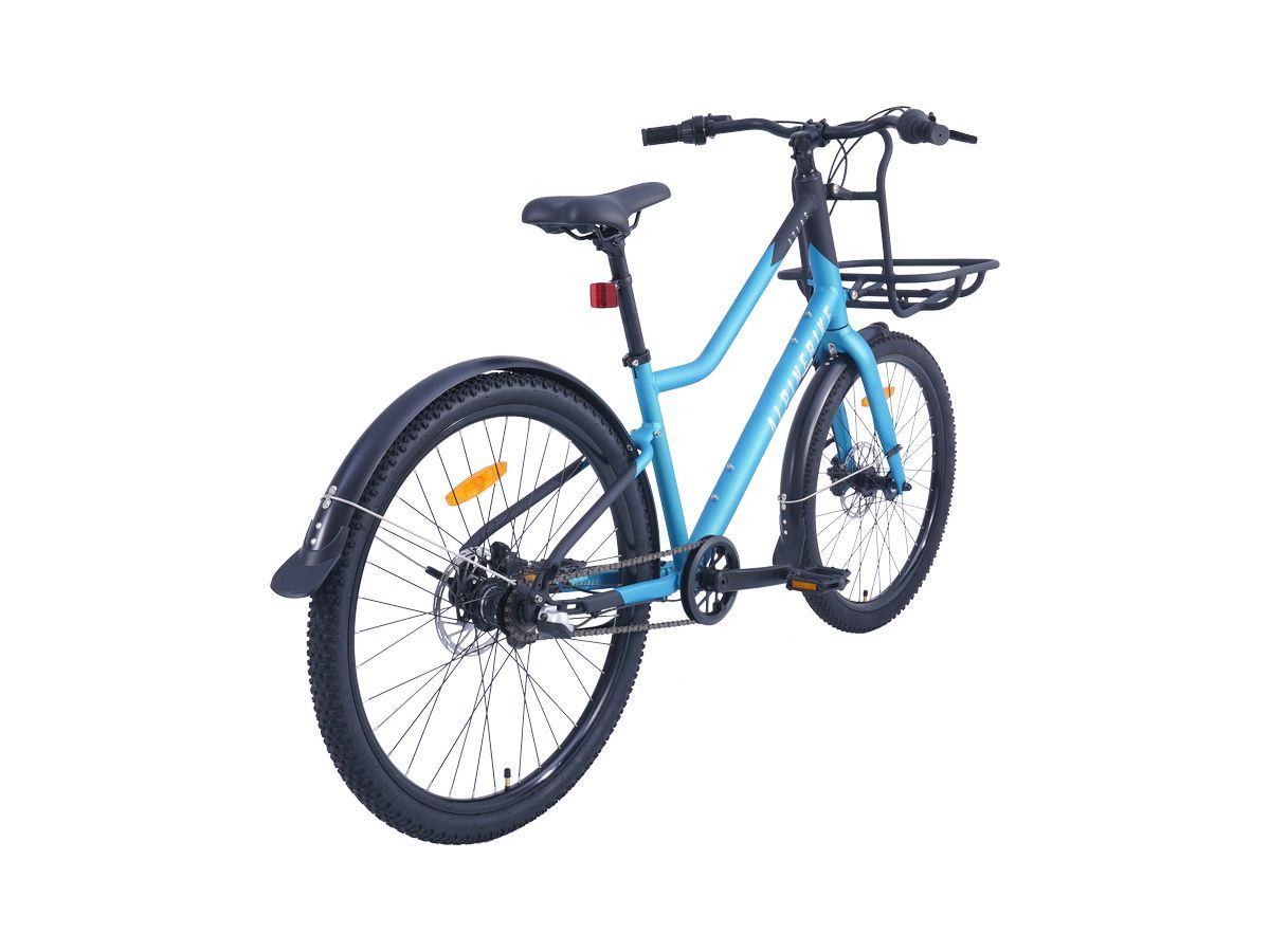 Велосипед городской карго  Alpinebike Atlas 3 авиа голубой