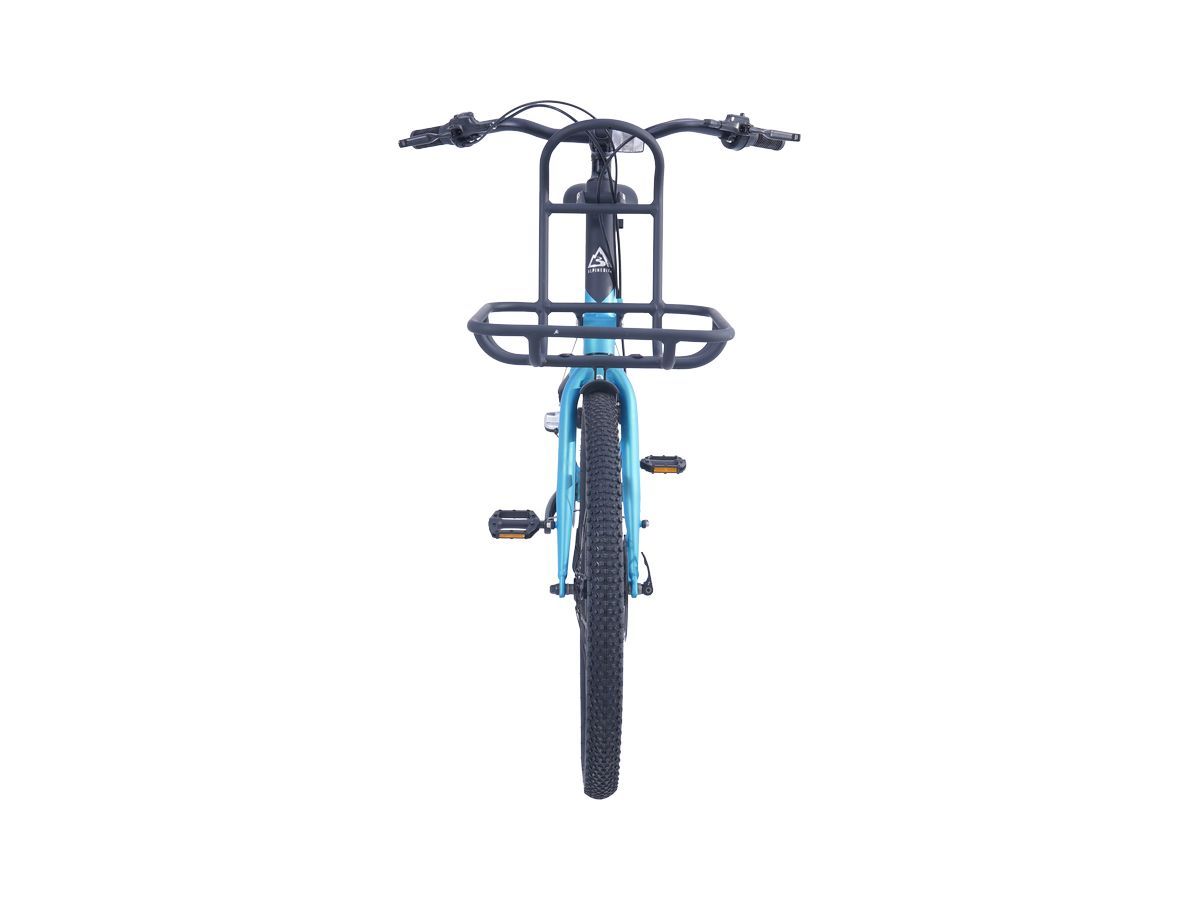 Велосипед городской карго  Alpinebike Atlas 3 авиа голубой