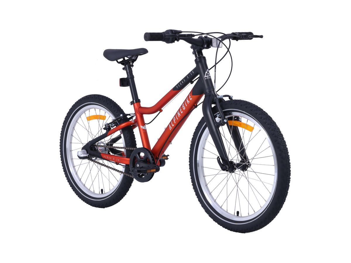 Велосипед детский Alpinebike Pegas 3-20 рассветный оранжевый