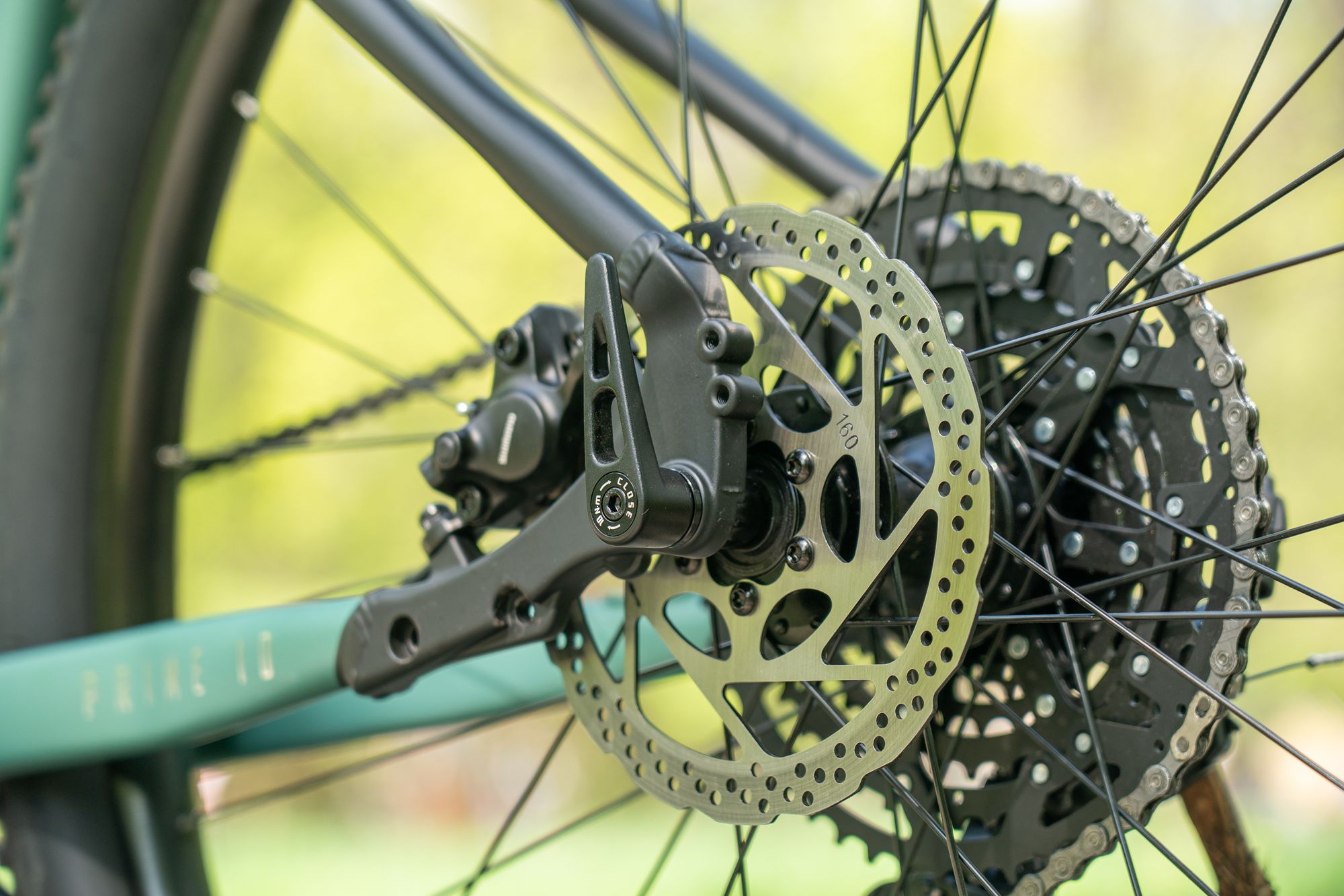 Велосипед горный Alpinebike Prime 10 туманный зеленый