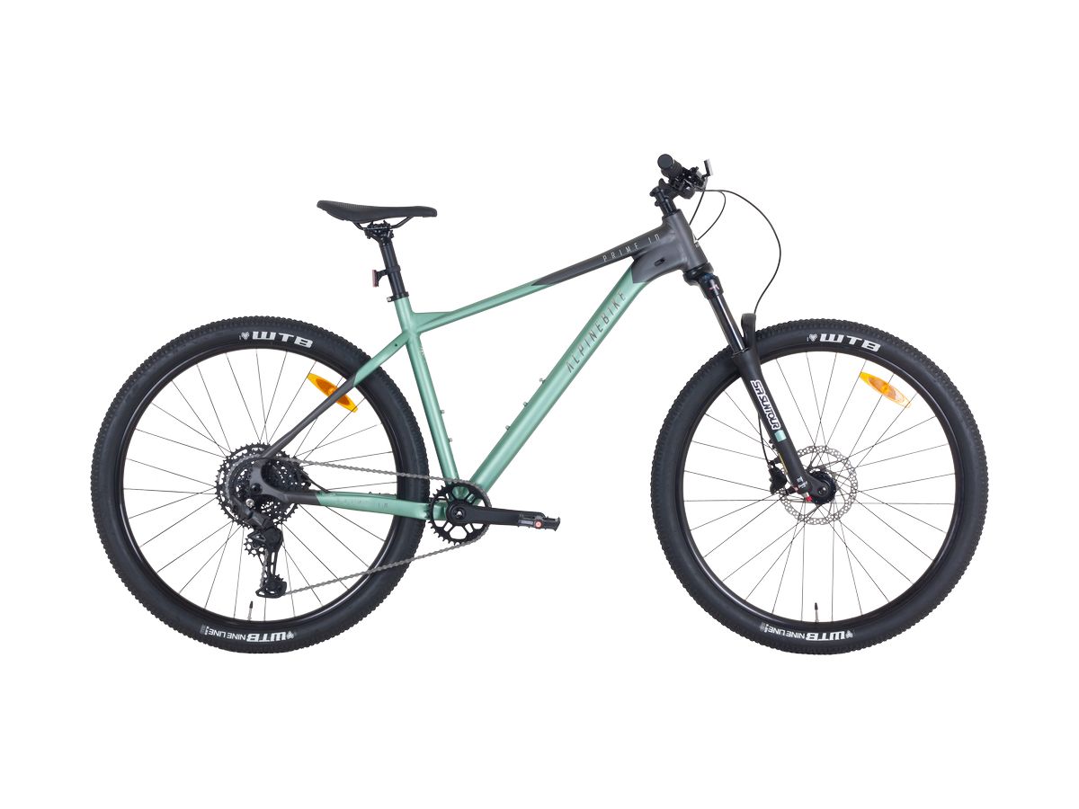 Велосипед горный Alpinebike Prime 10 размер L ett645 туманный зеленый