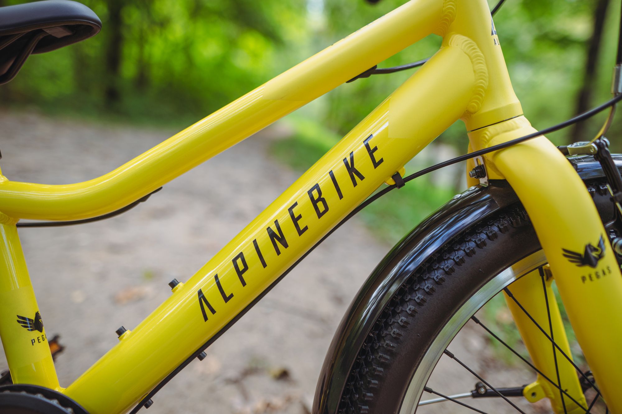 Велосипед детский Alpinebike Pegas 3-20, один размер, цвет Желтый