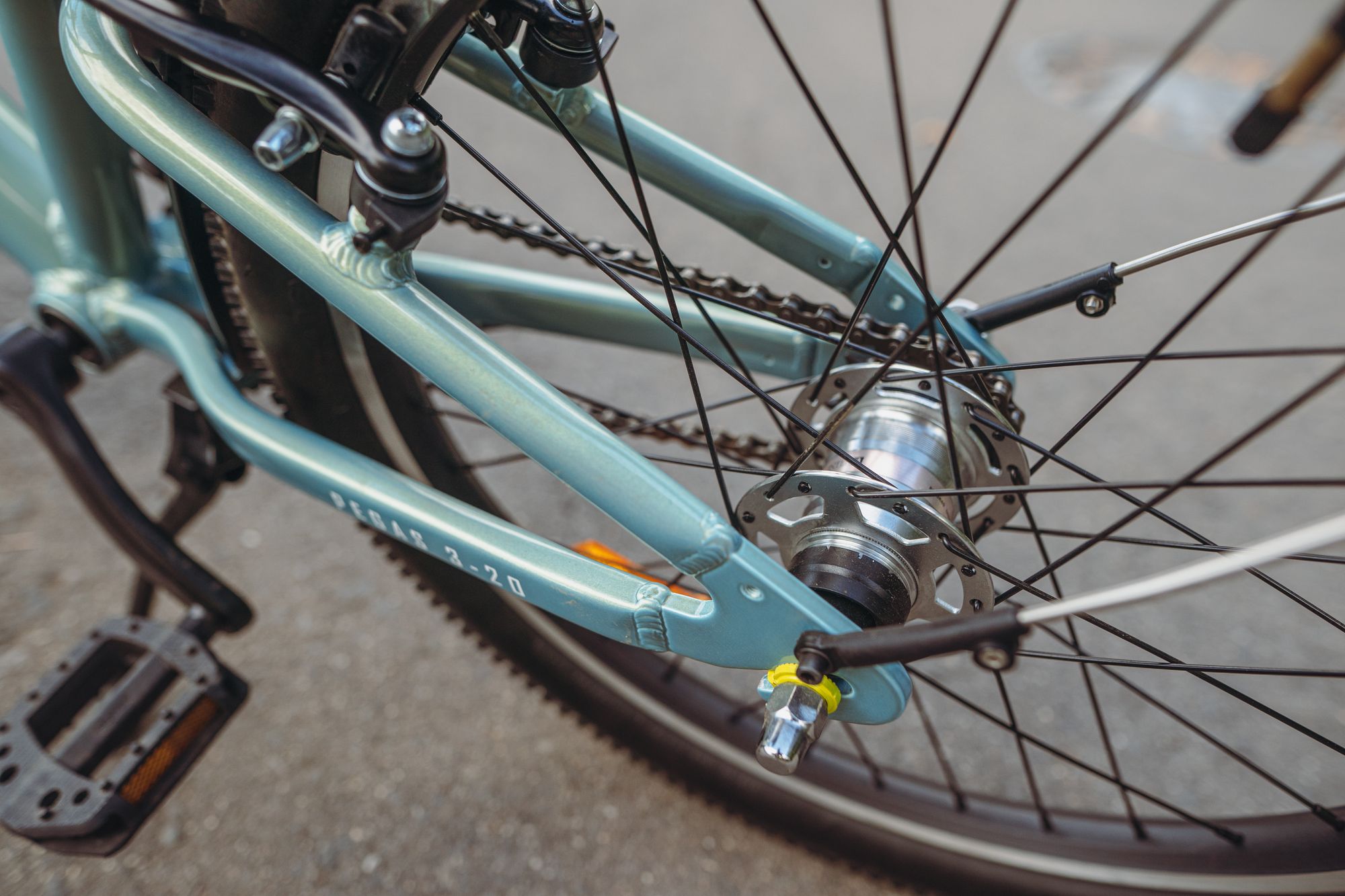 Велосипед детский Alpinebike Pegas 3-20, один размер, цвет Бирюзовый