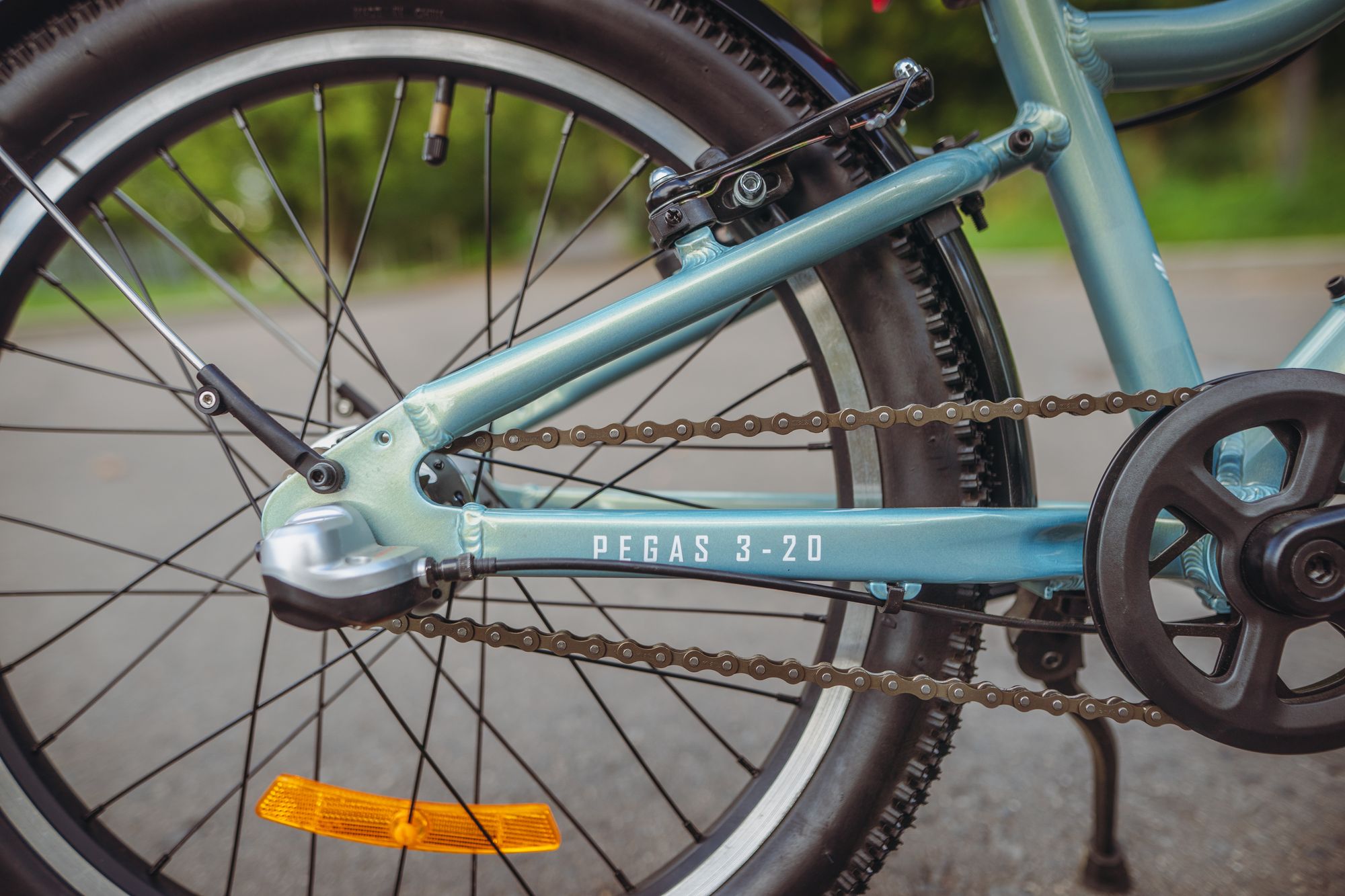 Велосипед детский Alpinebike Pegas 3-20, один размер, цвет Бирюзовый