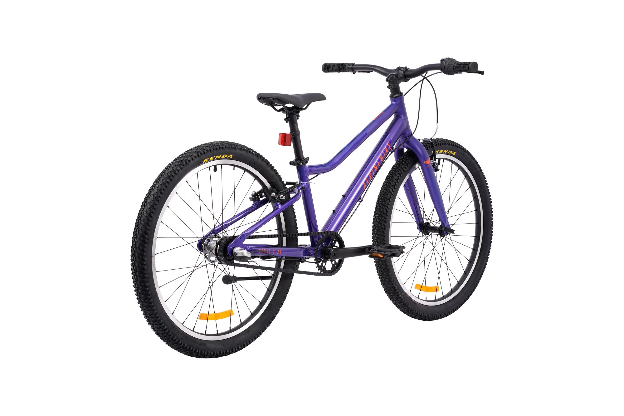 Велосипед подростковый Alpinebike Pegas 3-24, один размер, цвет Фиолетовый