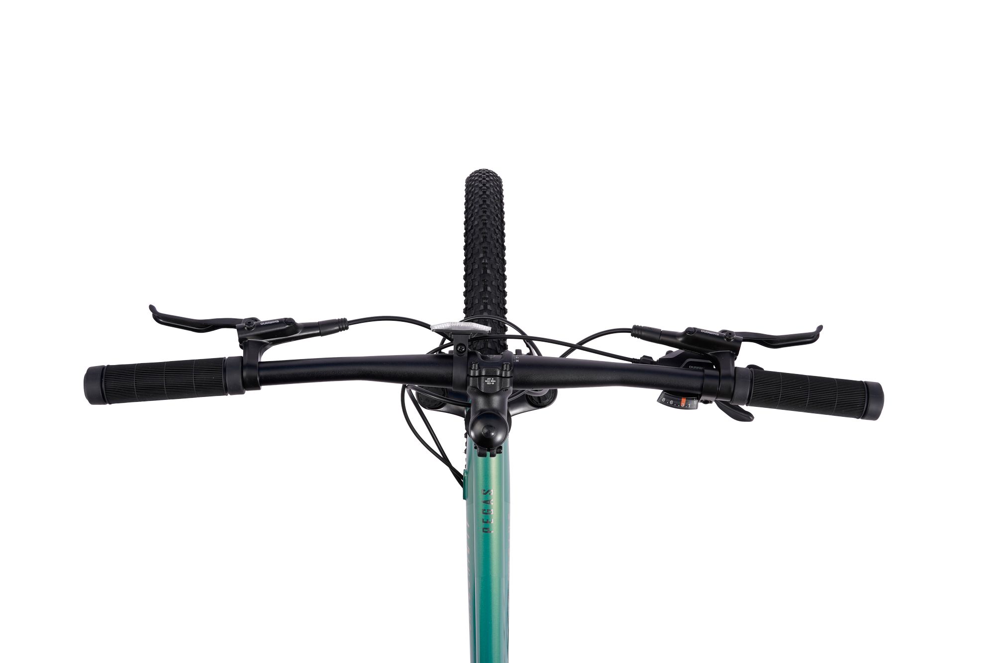 Велосипед подростковый Alpinebike Pegas 7-24, один размер, цвет Зеленый