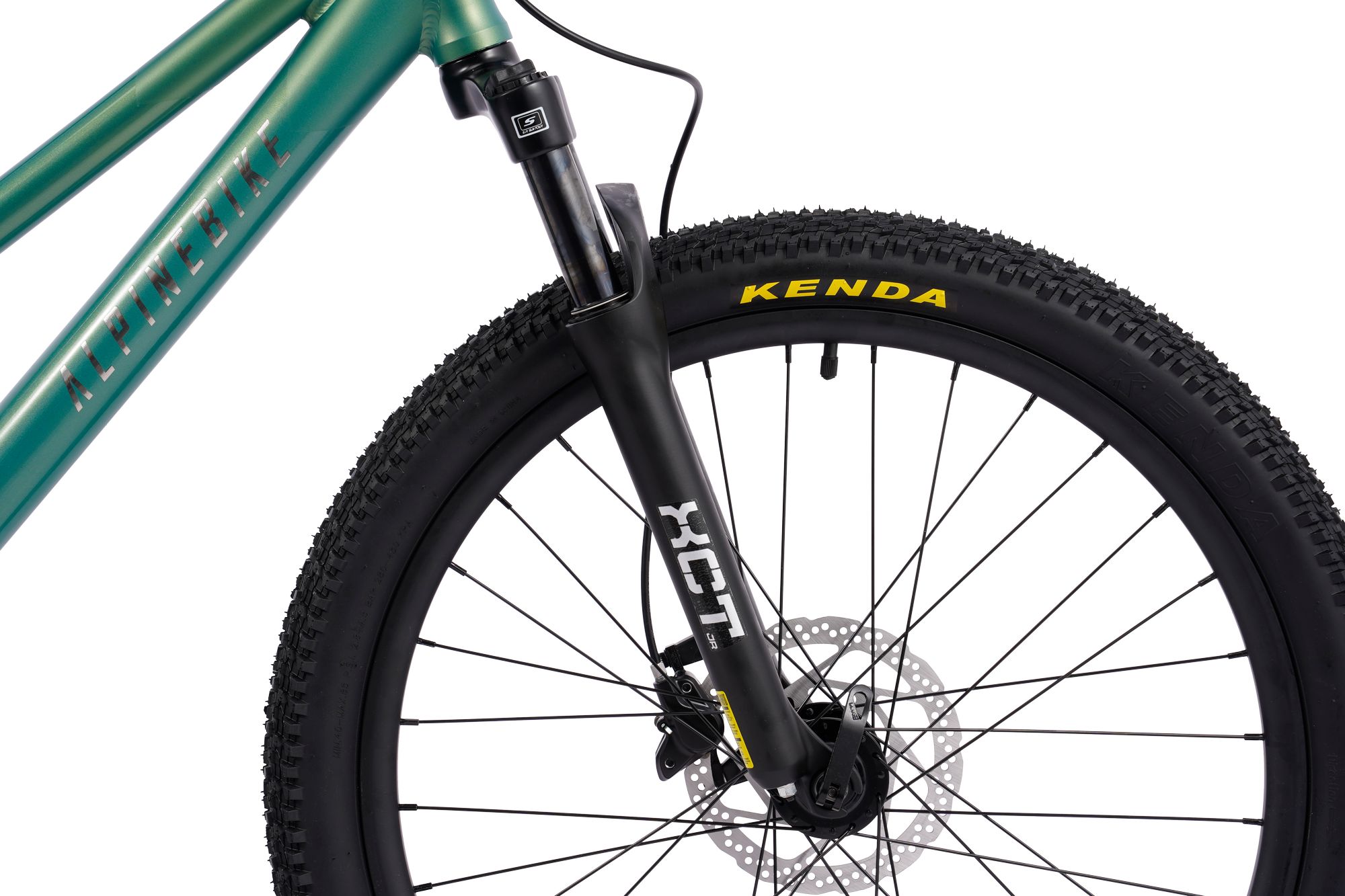 Велосипед подростковый Alpinebike Pegas 7-24, один размер, цвет Зеленый