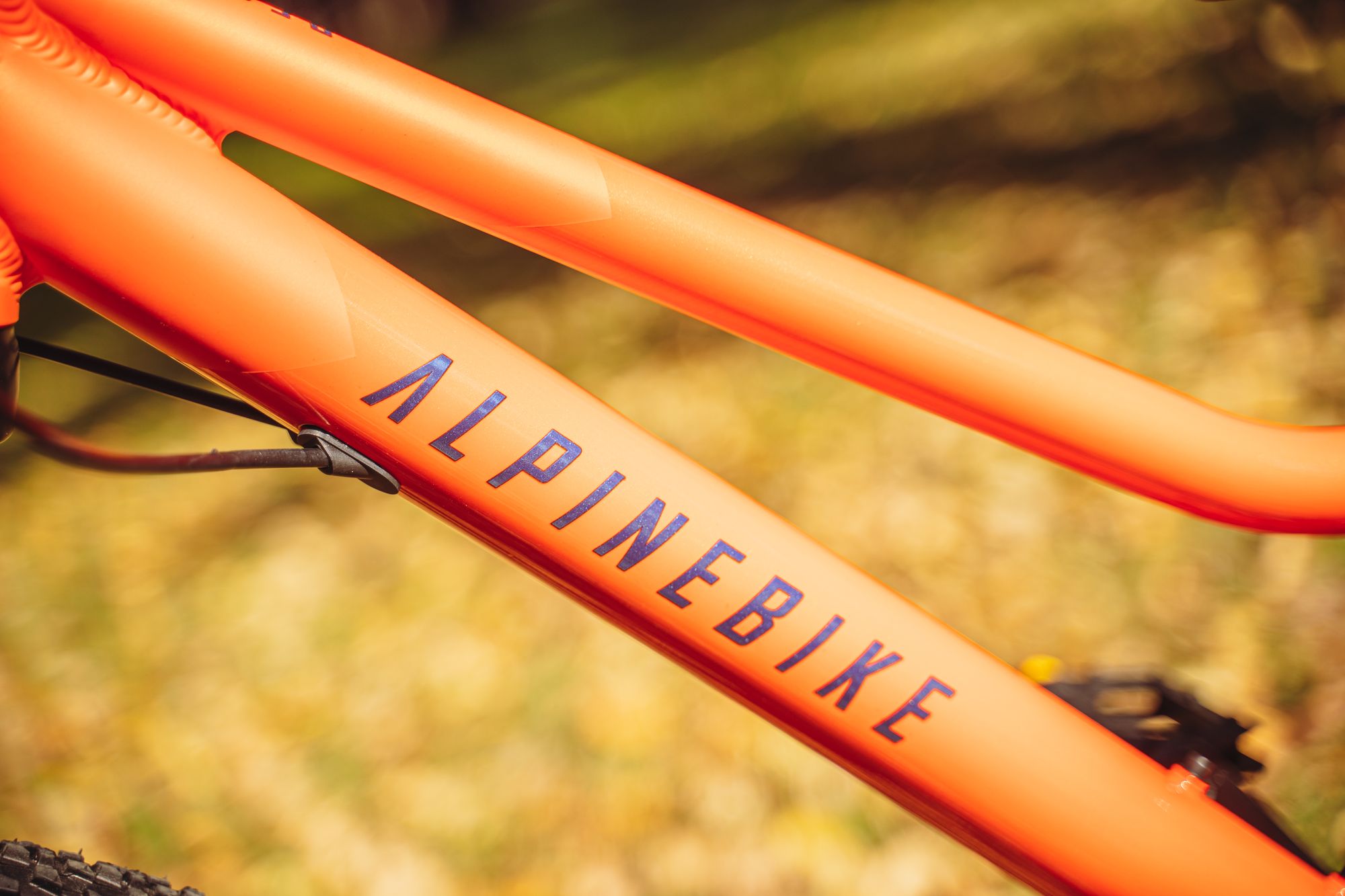 Велосипед подростковый Alpinebike Pegas 7-24, один размер, цвет Оранжевый