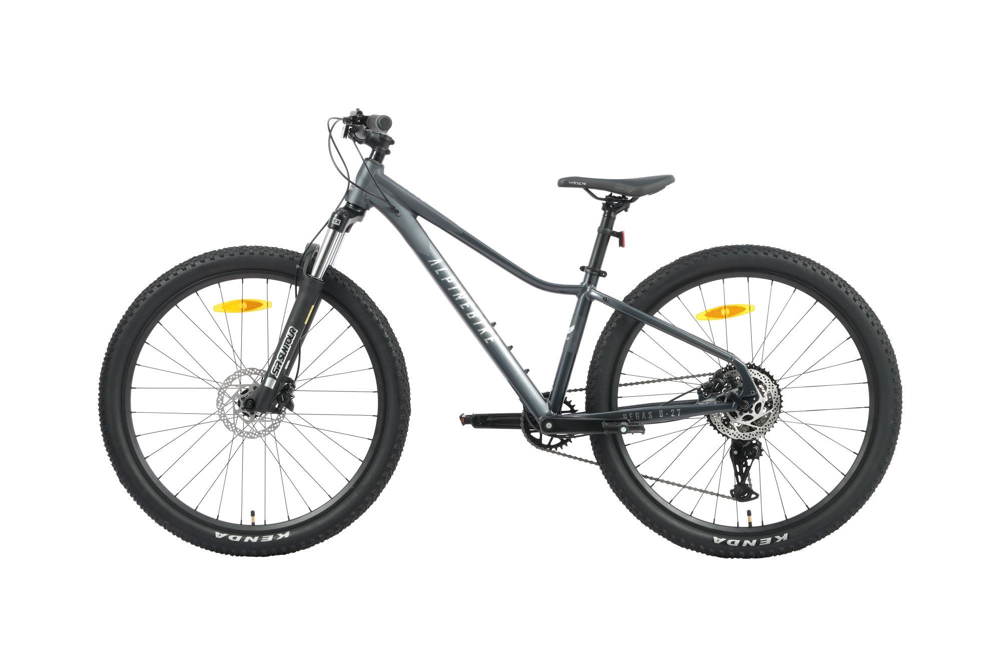 Велосипед подростковый Alpinebike Pegas 8-27, размер XS (ETT 560), цвет Темно-серый