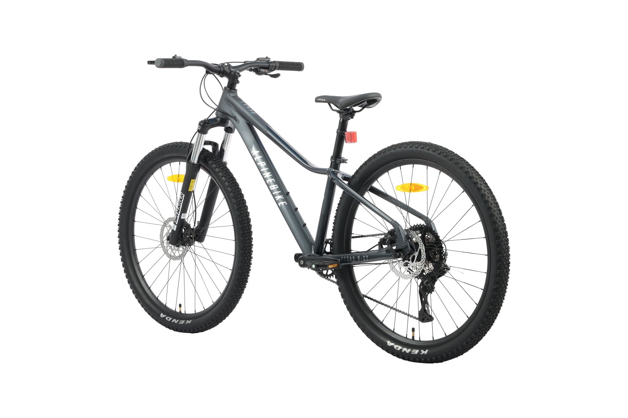 Велосипед подростковый Alpinebike Pegas 8-27, размер XS (ETT 560), цвет Темно-серый