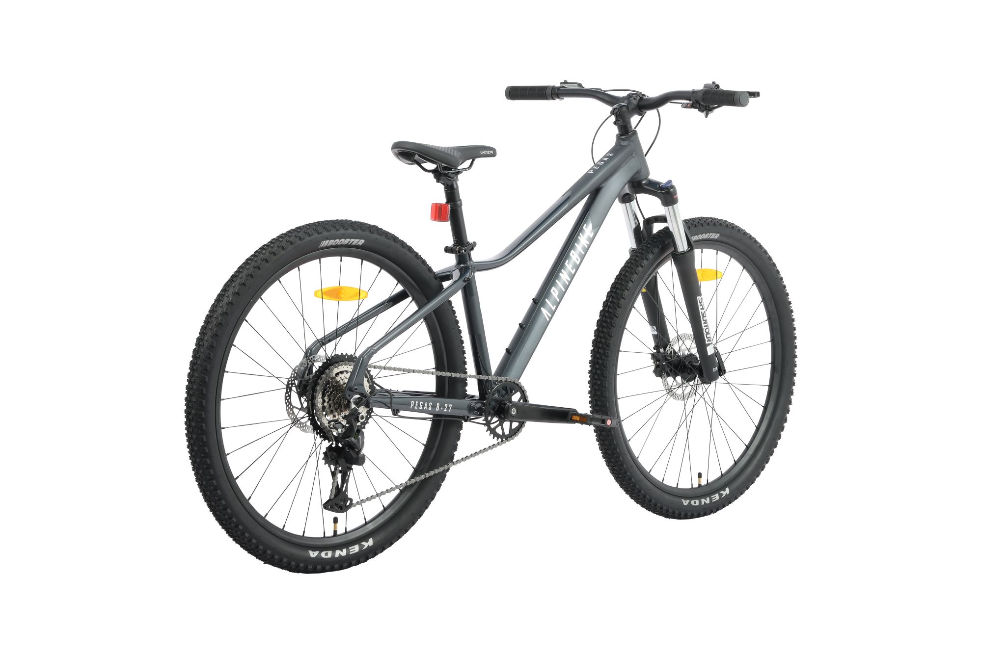 Велосипед подростковый Alpinebike Pegas 8-27, размер XS (ETT 560), цвет Темно-серый