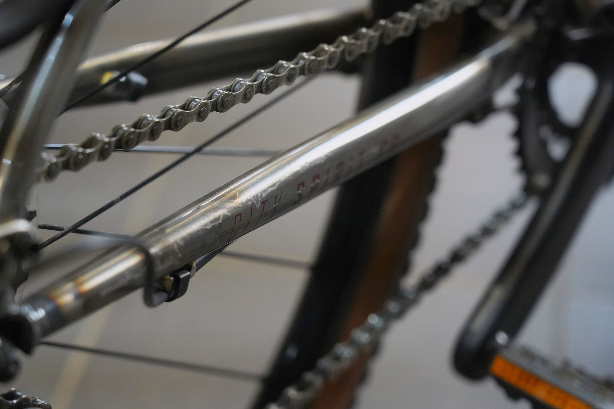 Велосипед гравийный Alpinebike City Spirit CR, размер S/M, (ETT 590), цвет Полированная сталь