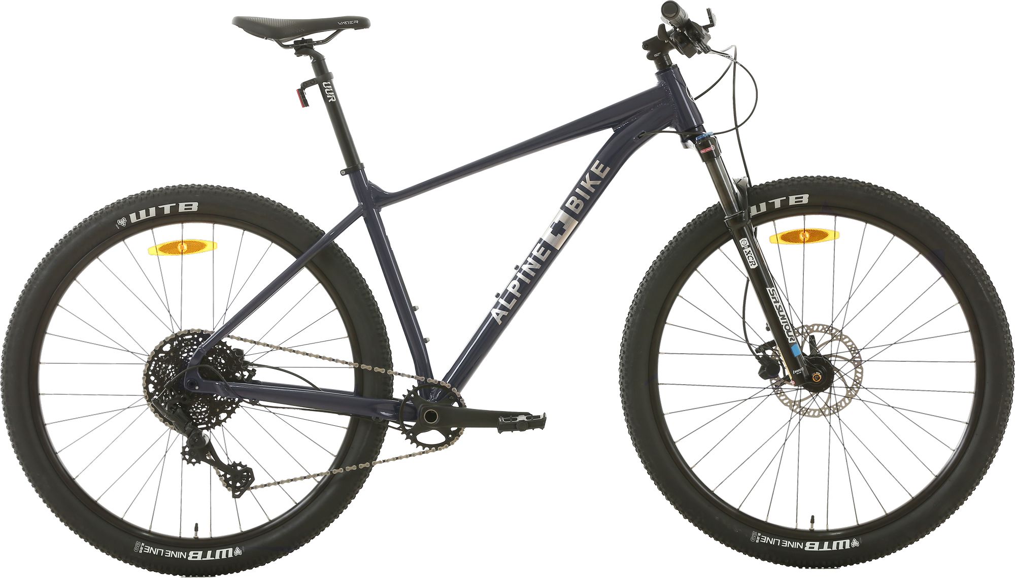 Велосипед Alpinebike Alpstein-Altmann MTB 10 цвет темно-серый