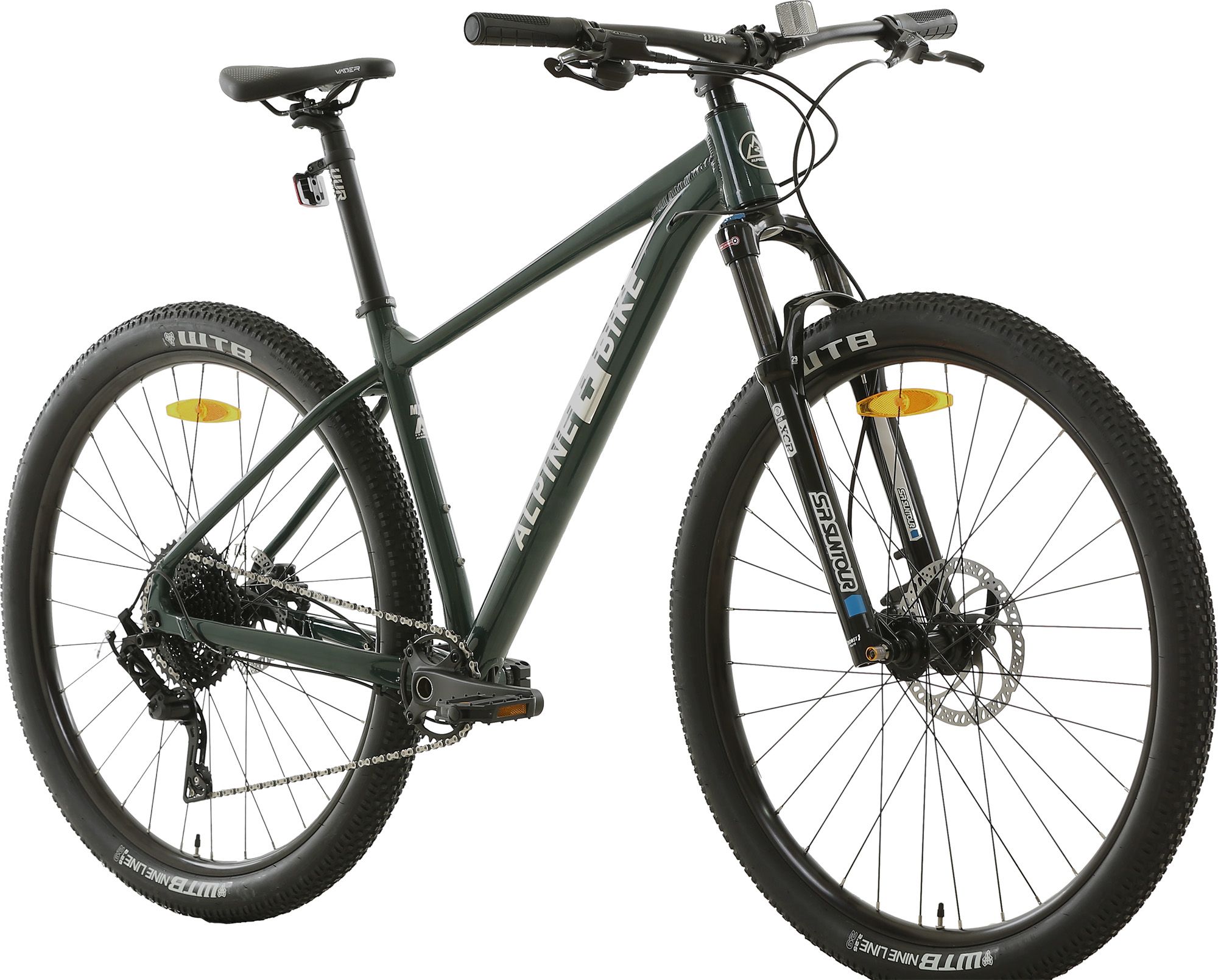 Велосипед Alpinebike Alpstein-Säntis MTB 11 coil цвет зеленый