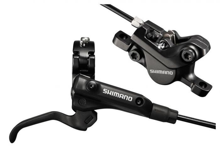 Тормоз задний Shimano BL-M506L(R)/BR-M447L(R), гидравлический, 160 мм, 1350 мм, черный, AM506RRURX13