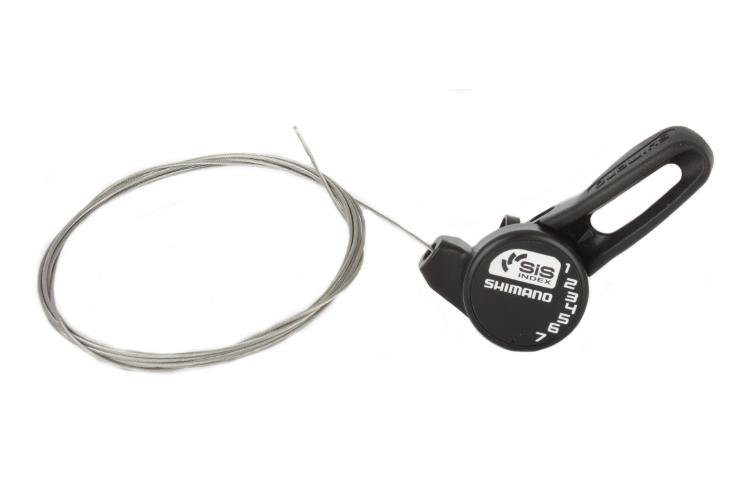 Рукоятка переключения передач Shimano Tourney правая, SL-TZ20-7R, revoshift, 7, ASLTZ20R7AT