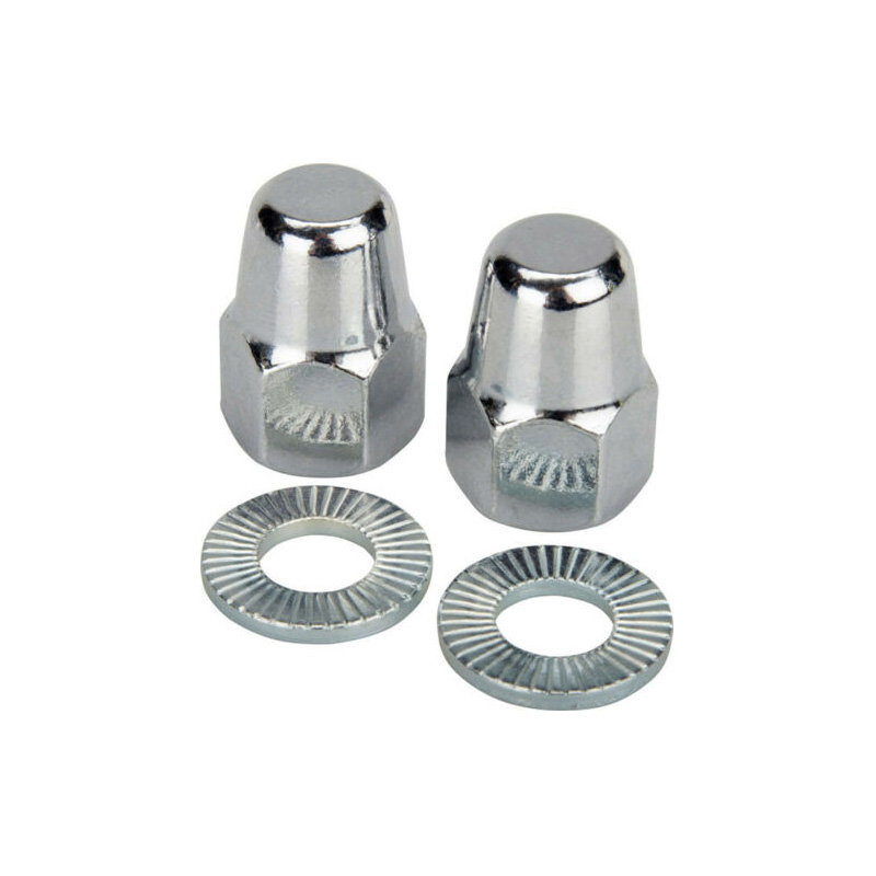 Запчасти Shimano втулкам, гайки M9(2шт.), шайбы 2мм(2шт.), б/уп.