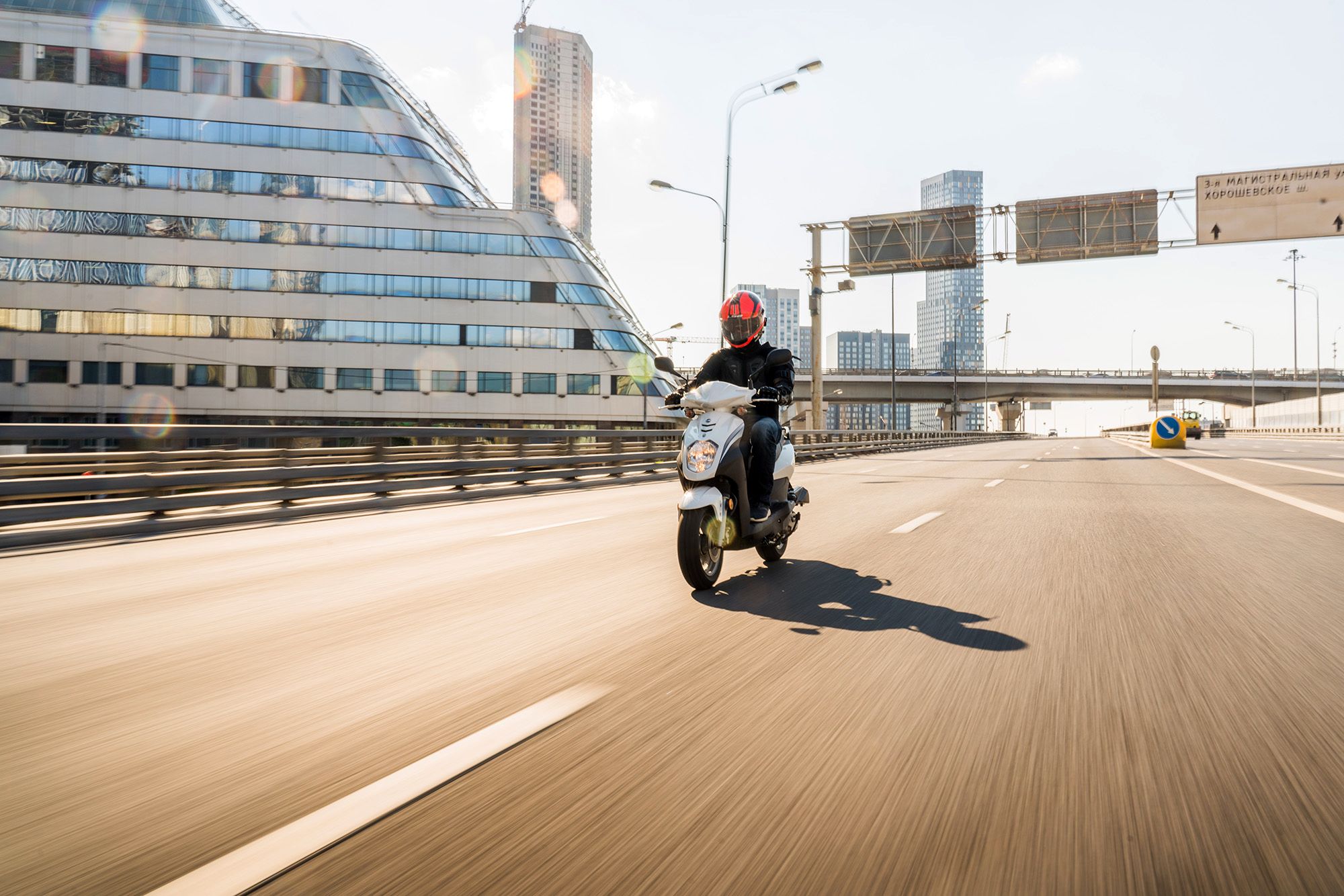 Скутер SYM Orbit 50 Красный