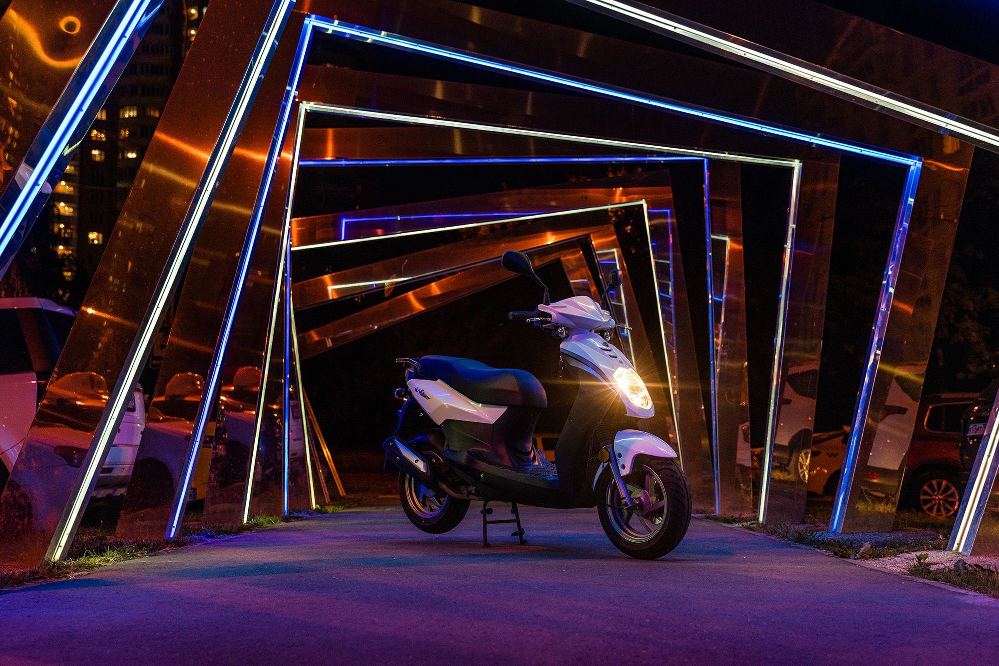 Скутер SYM Orbit 50 Красный