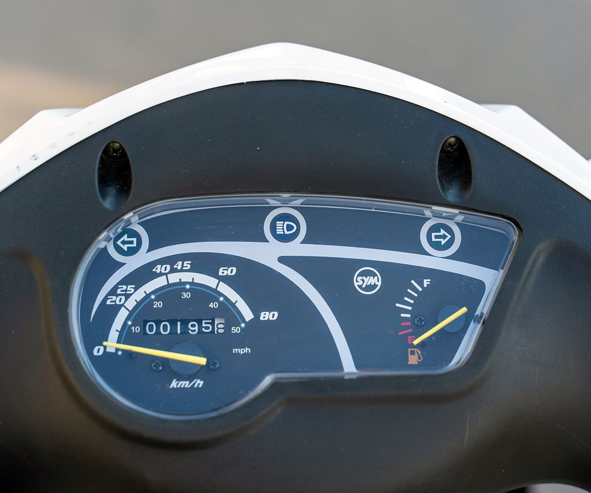 Скутер SYM Orbit 50 Серебро