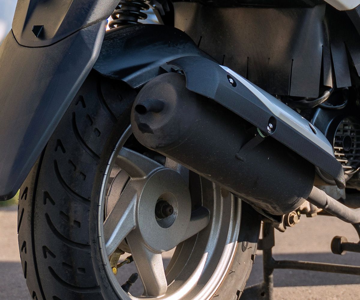 Скутер SYM Orbit 50 красный