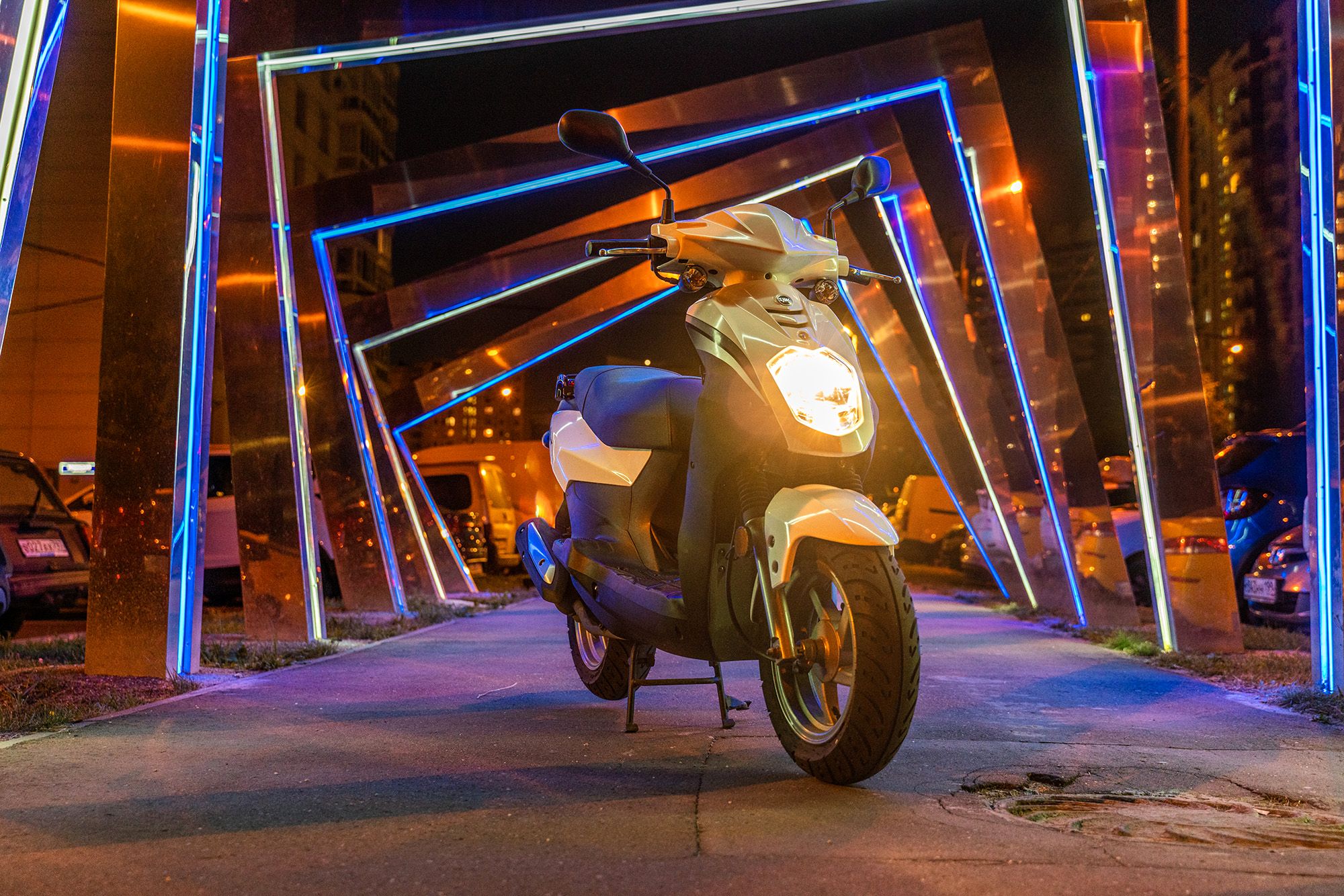 Скутер SYM Orbit 50 красный