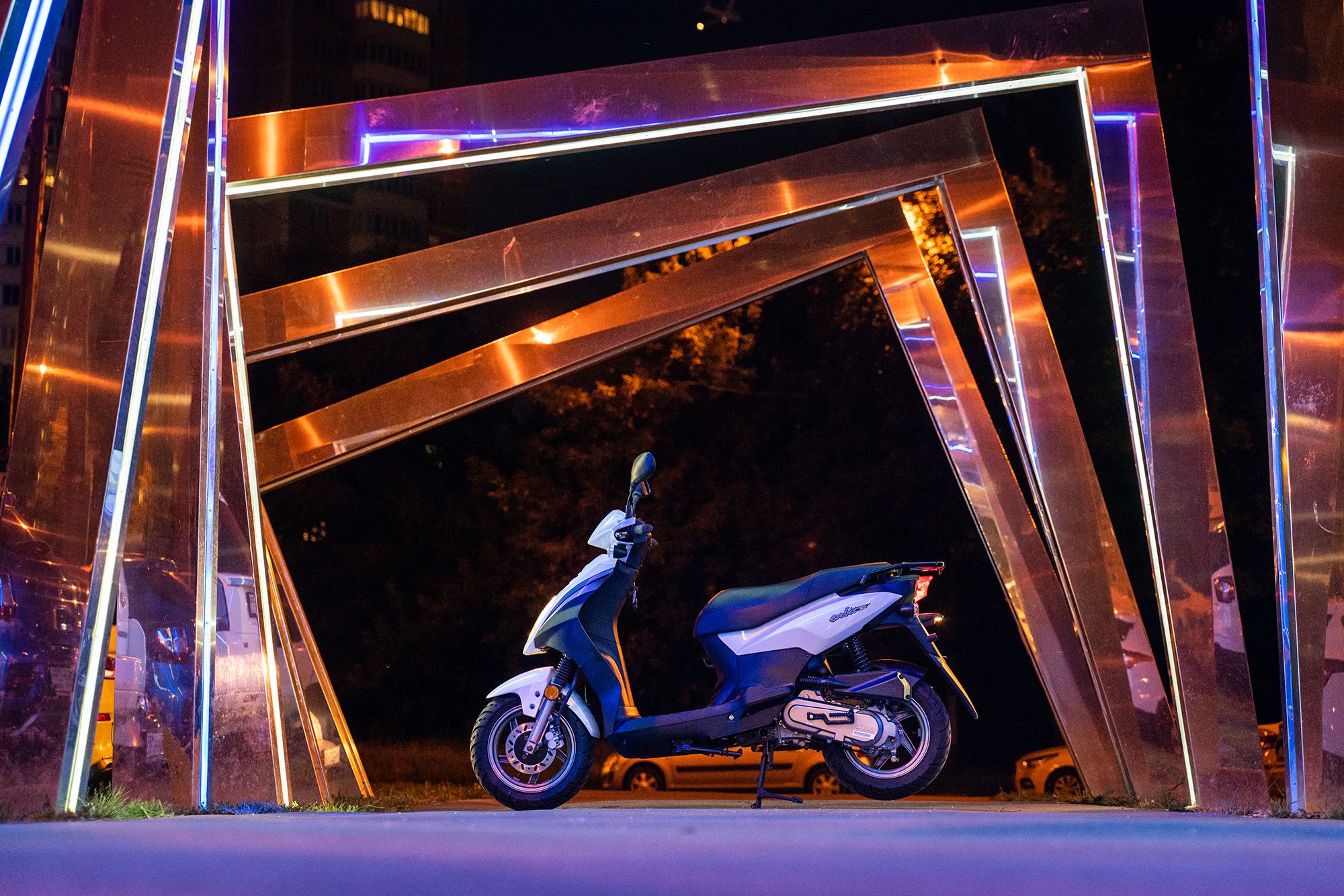 Скутер SYM Orbit 50 белый