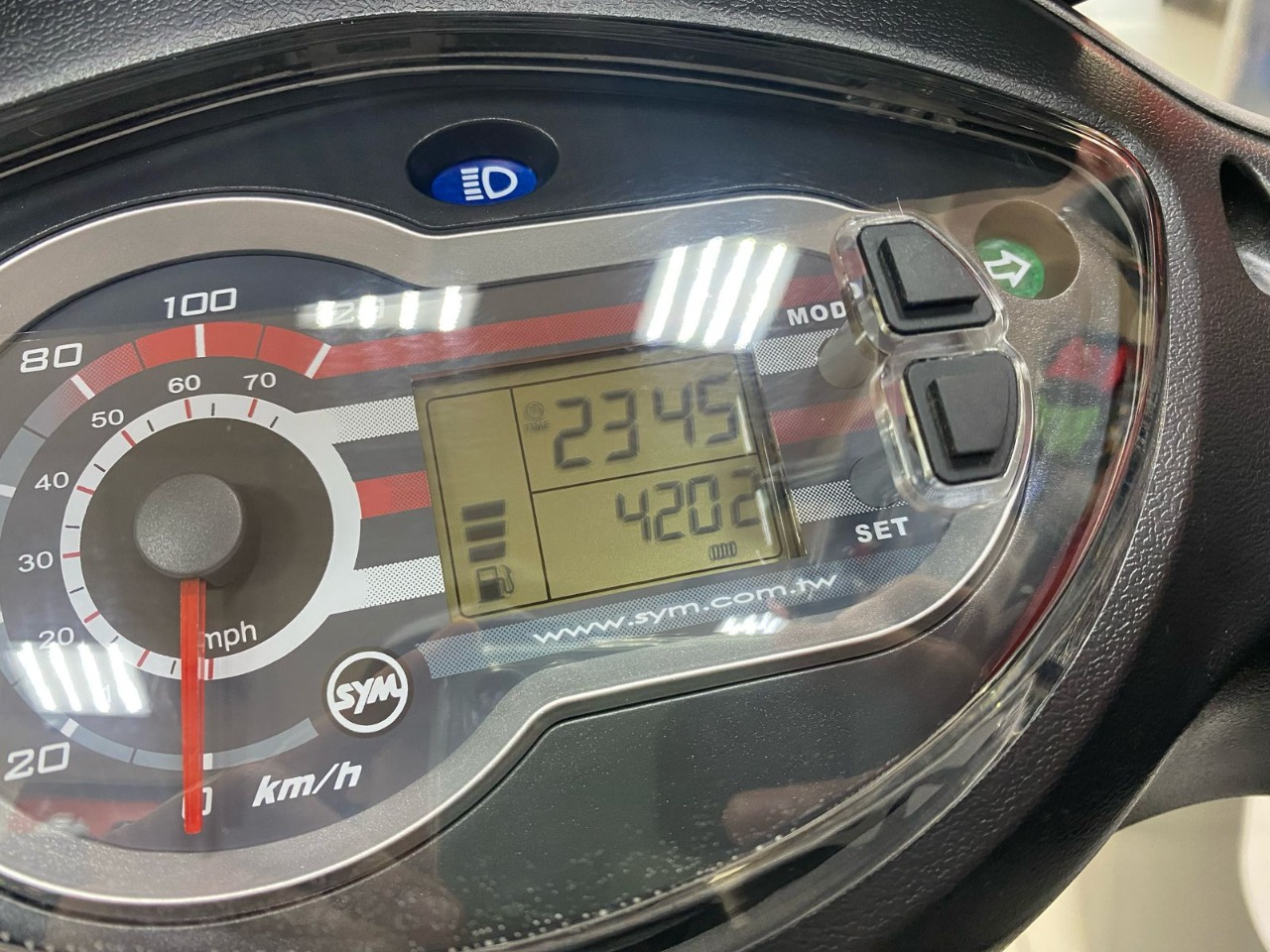 Скутер SYM Symphony SR 125  Серый