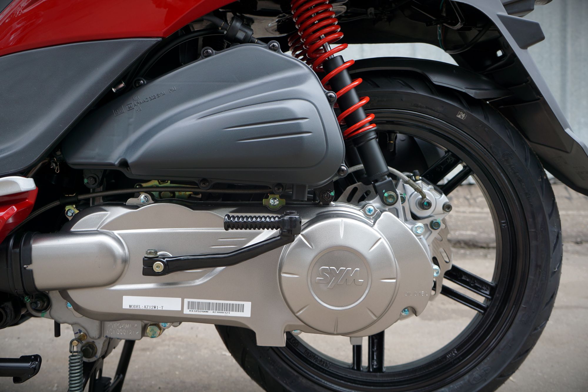 Скутер SYM Symphony SR 125  Красный