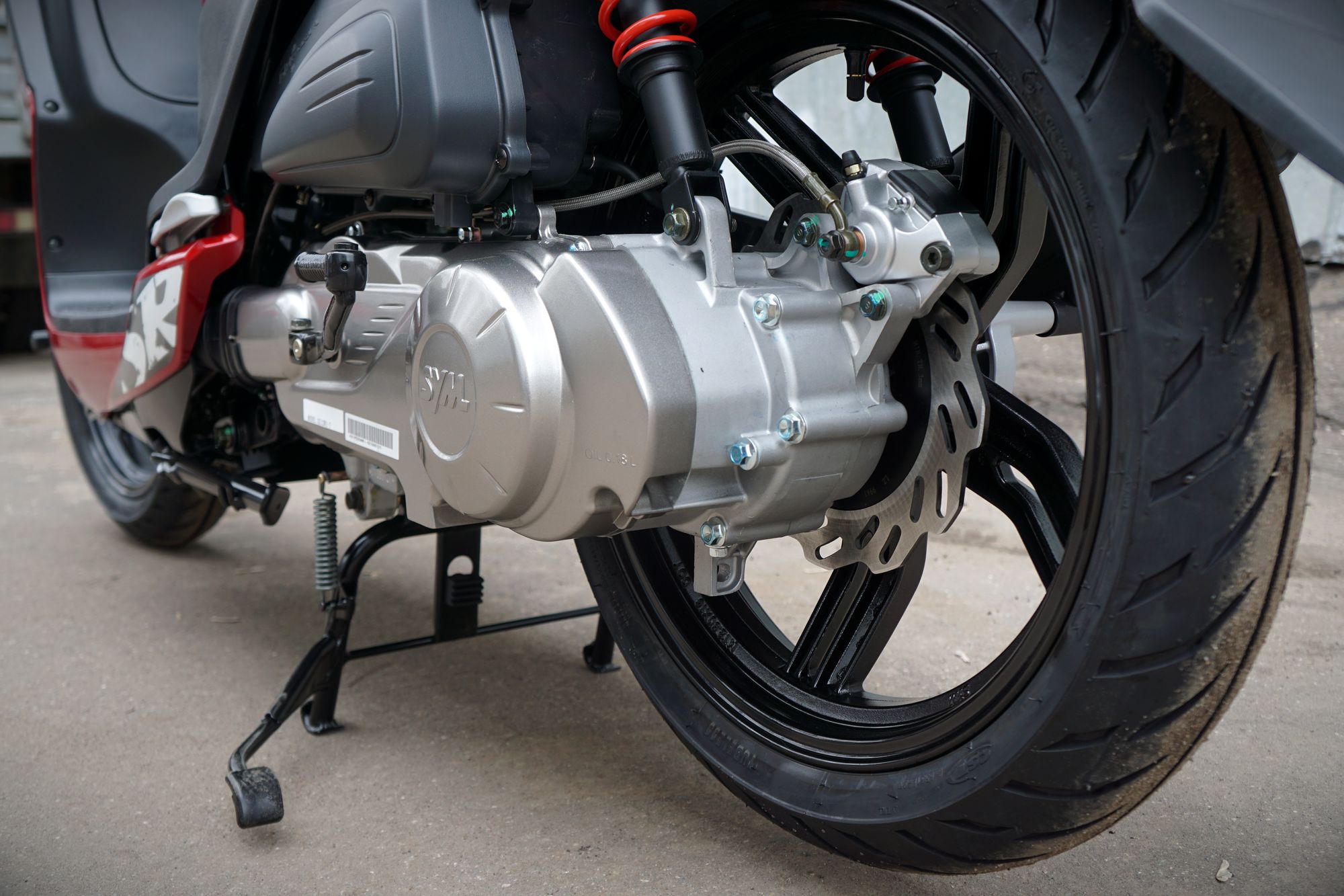 Скутер SYM Symphony SR 125  Красный