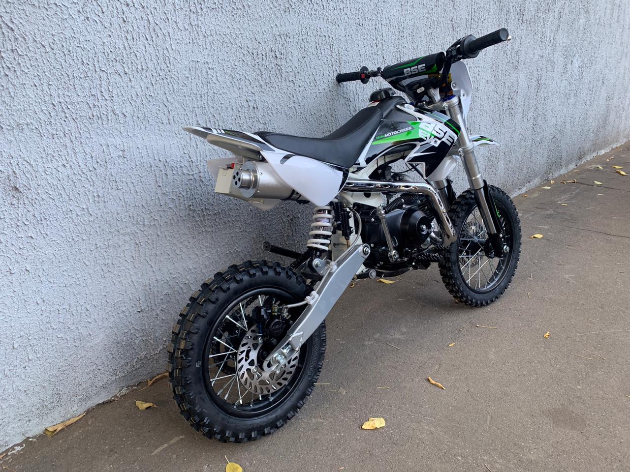 Питбайк BSE EVO 110 E A 14/12 Green Blade 3 (Автоматическая КПП)