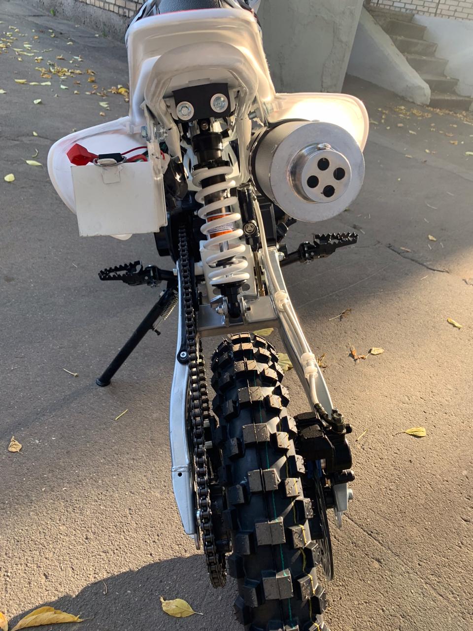 Питбайк BSE EVO 110 E SA 12/10 Red Blade 3 (Полуавтоматическая КПП)