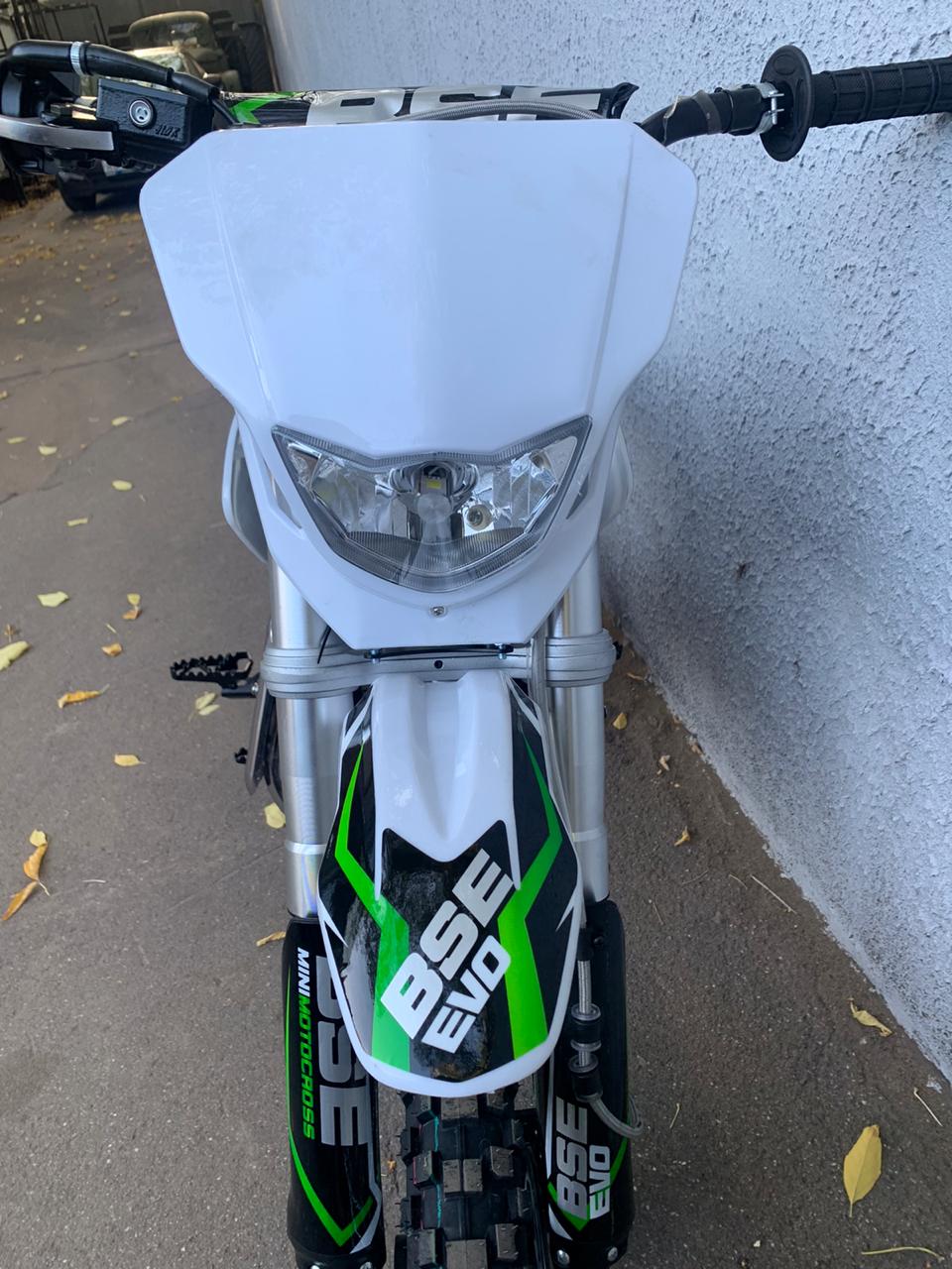 Питбайк BSE EVO 110 E SA 14/12 Green Blade 3 (Полуавтоматическая КПП)